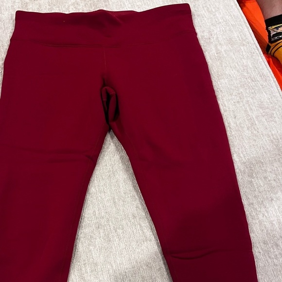 ATHLETA Altitude Tight Polartec Power Stretch Leggings 2X Plus Red Lined 486200 - Picture 2 of 8